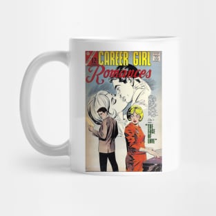 Vintage Romance Comic Book Cover - Career Girl Romances Mug